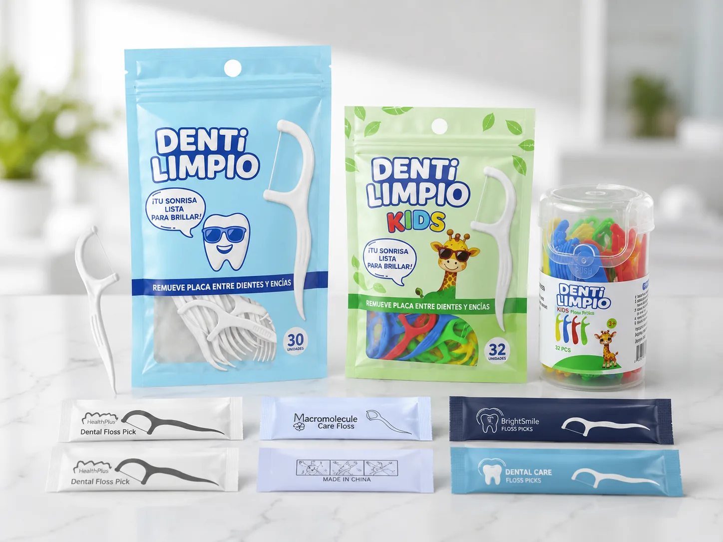 Familia de productos Denti Limpio